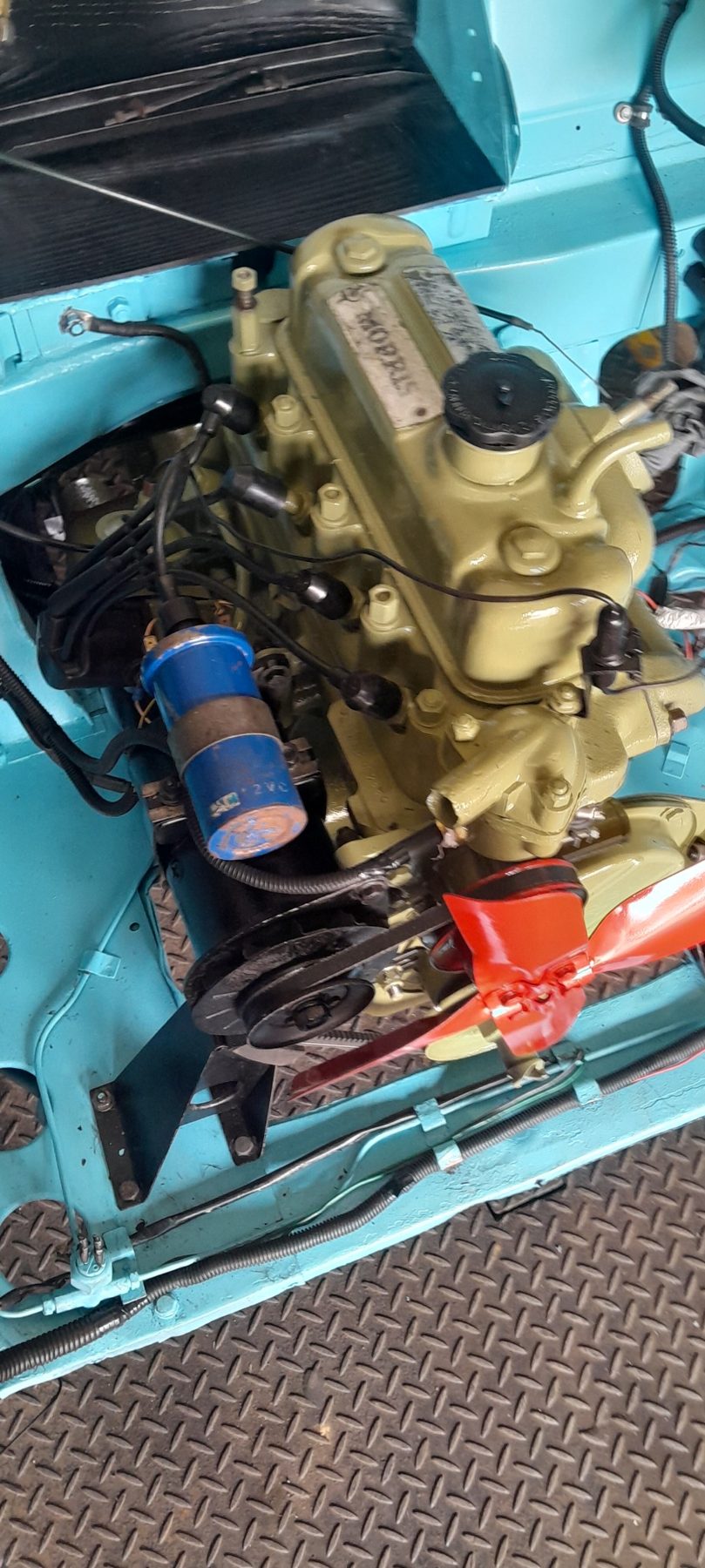 Engine and mechanical reassembly